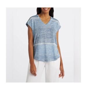 Bobeau Twist Back Knit Top size SP